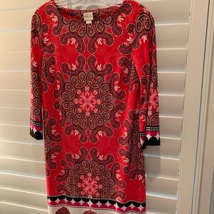 Dress with 3/4 sleeve